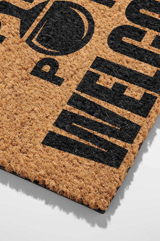 Pepper Crafts Table Tennis Coir Doormat – Stylish & Durable Welcome Mat for Sports Fans (30" x 18")