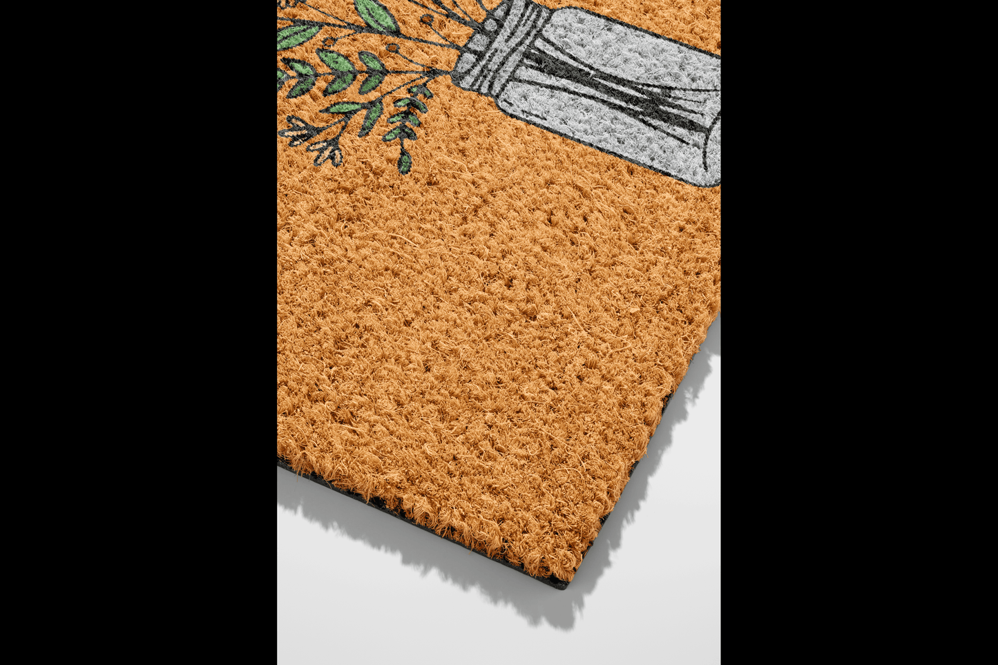 πΈ Bloom in Every Season β Mason Jar Floral Coir Mat