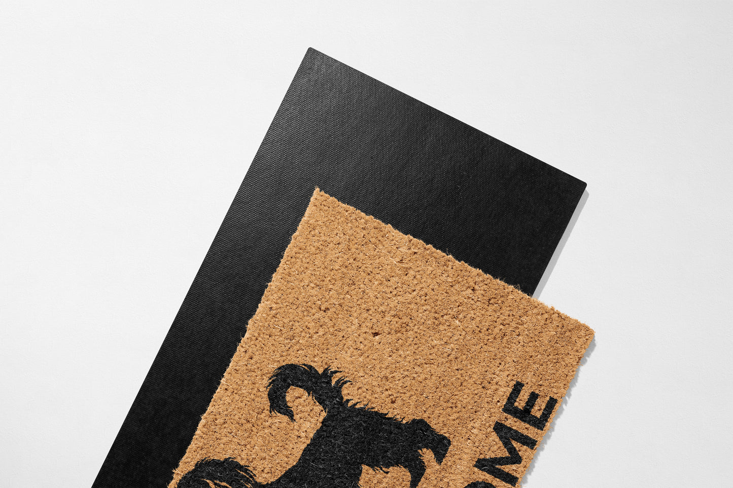 Pepper Crafts Affenpinscher Coir Doormat – Stylish & Durable Welcome Mat for Dog Lovers (30" x 18")