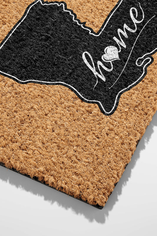 Pepper Crafts Louisiana Coir Doormat – Stylish & Durable Welcome Mat for State Pride (30" x 18")