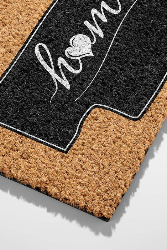 Pepper Crafts Nebraska Coir Doormat – Stylish & Durable Welcome Mat for State Pride (30" x 18")