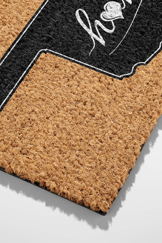 Pepper Crafts Oklahoma Coir Doormat – Stylish & Durable Welcome Mat for State Pride (30" x 18")