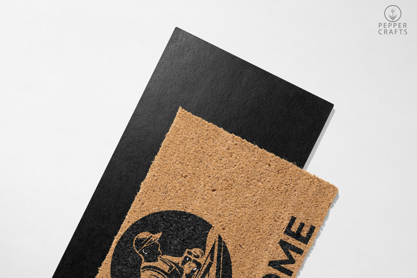 Pepper Crafts Carpenter Coir Doormat β Stylish & Durable Welcome Mat for Professionals (30" x 18")