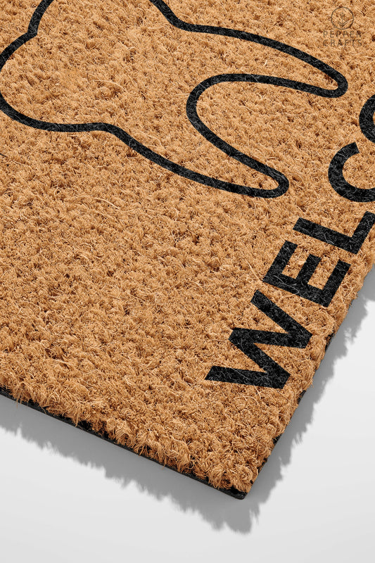 Pepper Crafts Dentist Coir Doormat – Stylish & Durable Welcome Mat for Professionals (30" x 18")