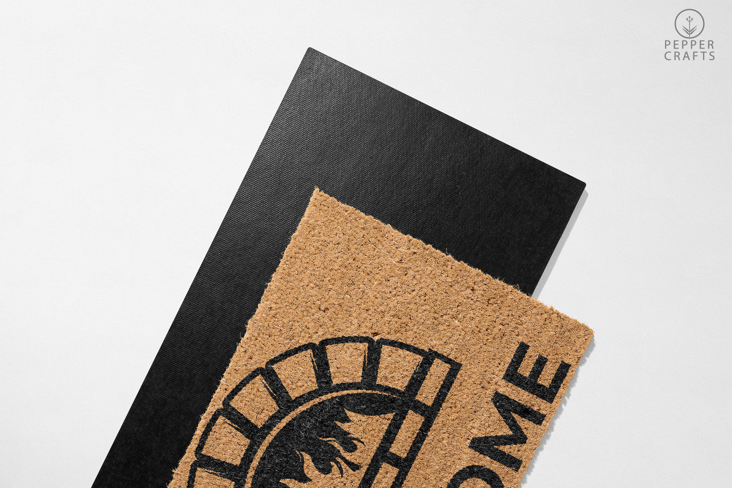 Pepper Crafts Baker Coir Doormat β Stylish & Durable Welcome Mat for Professionals (30" x 18") - peppercrafts