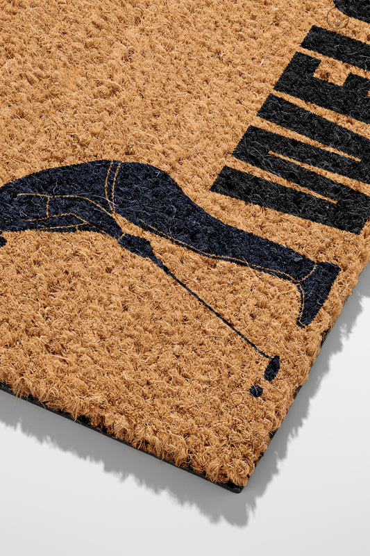 Pepper Crafts Golf Coir Doormat – Stylish & Durable Welcome Mat for Sports Fans (30" x 18") - peppercrafts