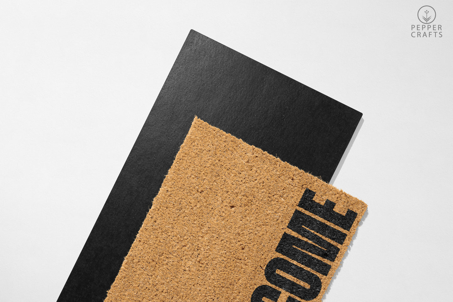 Pepper Crafts Golf Coir Doormat – Stylish & Durable Welcome Mat for Sports Fans (30" x 18") - peppercrafts