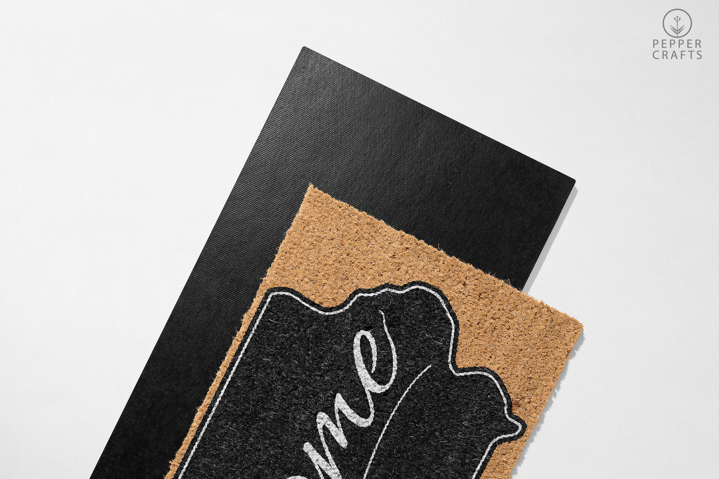 Pepper Crafts Iowa Coir Doormat β Stylish & Durable Welcome Mat for State Pride (30" x 18") - peppercrafts