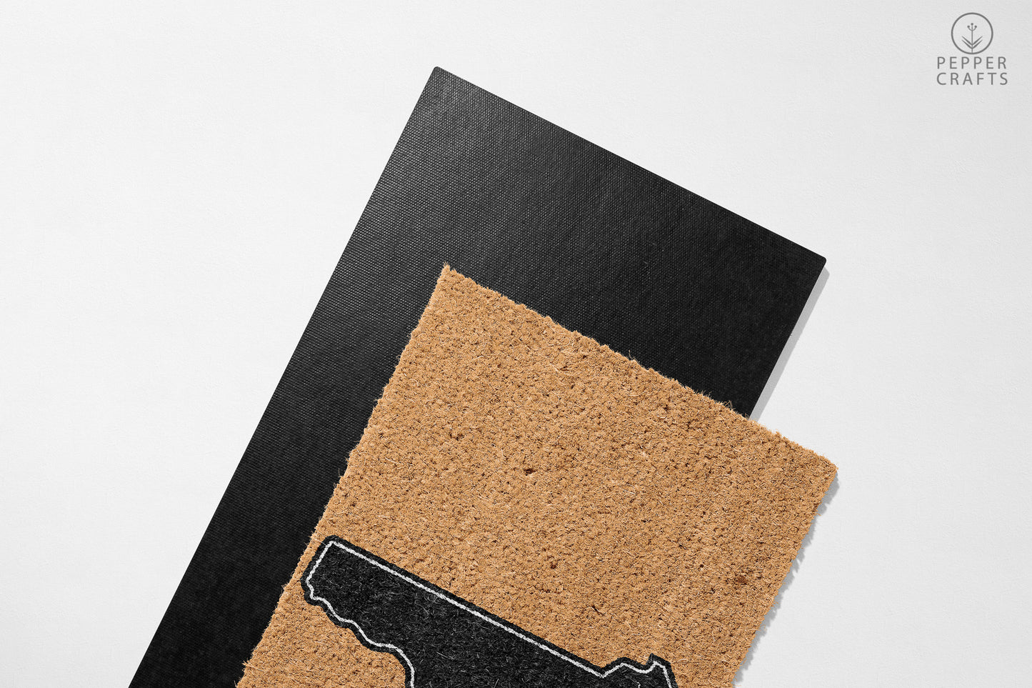 Pepper Crafts New Hampshire Coir Doormat – Stylish & Durable Welcome Mat for State Pride (30" x 18") - peppercrafts