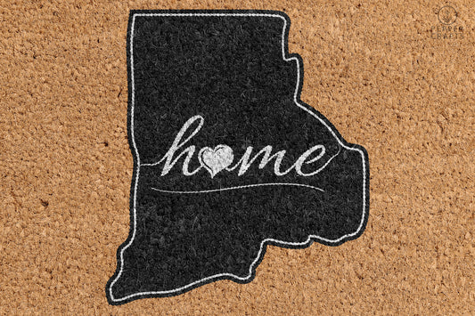 Pepper Crafts Rhode Island Coir Doormat – Stylish & Durable Welcome Mat for State Pride (30" x 18") - peppercrafts