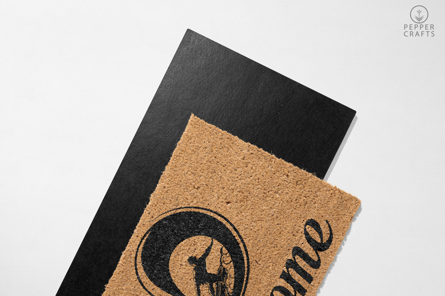 Pepper Crafts Surfing Coir Doormat β Stylish & Durable Welcome Mat for Surfers (30" x 18") - peppercrafts