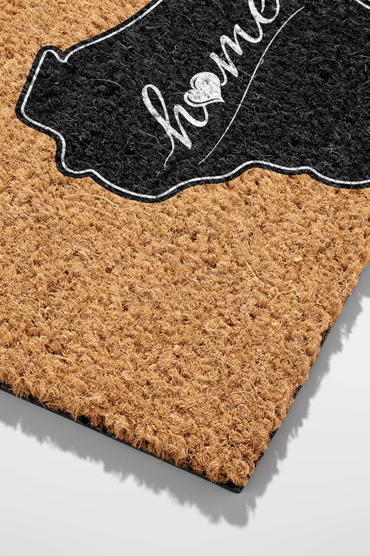 Pepper Crafts Wisconsin Coir Doormat – Stylish & Durable Welcome Mat for State Pride (30" x 18") - peppercrafts