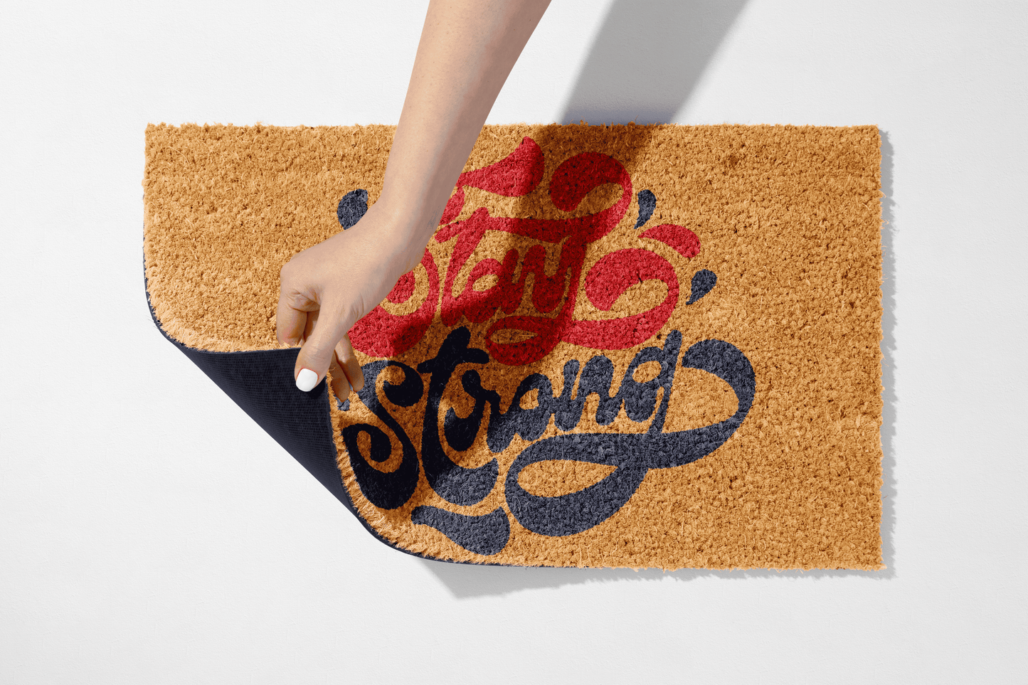 💪 Start Strong – Motivational Doormat for Go-Getters - peppercrafts