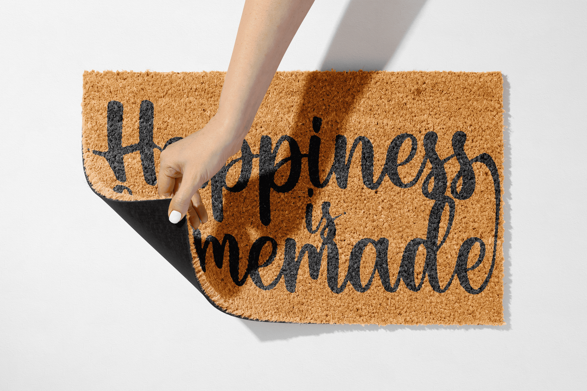 🏡 Happiness Is Homemade – Heartfelt Welcome Mat - peppercrafts