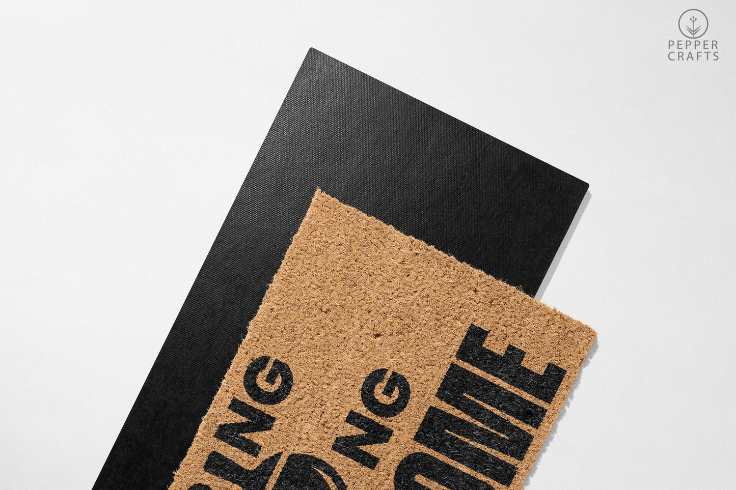 Pepper Crafts Table Tennis Coir Doormat – Stylish & Durable Welcome Mat for Sports Fans (30" x 18")