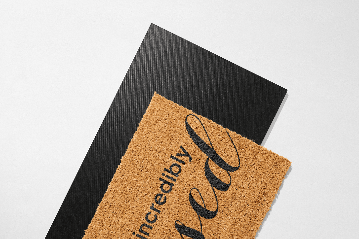 Blessed Coir Door Mat - Inspirational Entryway Rug