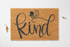 🐝 Bee Kind, Always – Kindness Coir Doormat
