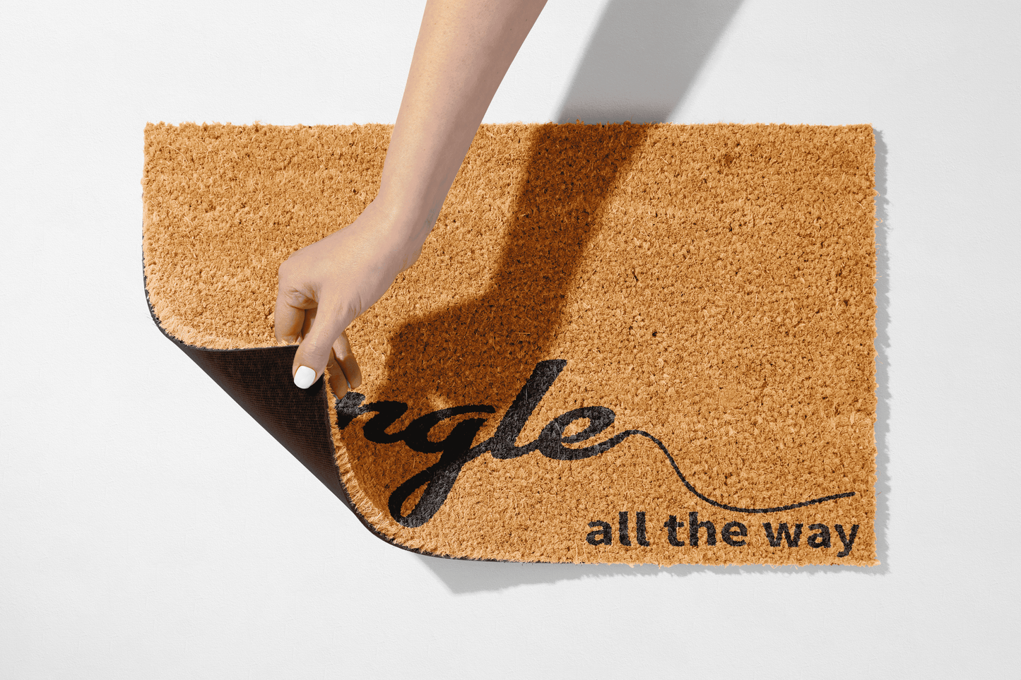 🔔 Jingle All the Way – Cheerful Holiday Doormat