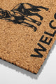 Pepper Crafts Malinois Coir Doormat – Stylish & Durable Welcome Mat for Dog Lovers (30" x 18")