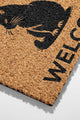 Pepper Crafts Bombay Cat Coir Doormat – Stylish & Durable Welcome Mat for Cat Lovers (30" x 18")