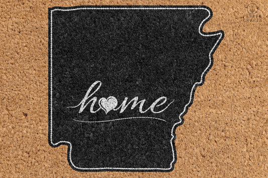 Pepper Crafts Arkansas Coir Doormat – Stylish & Durable Welcome Mat for State Pride (30" x 18")