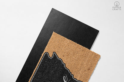 Pepper Crafts Arkansas Coir Doormat – Stylish & Durable Welcome Mat for State Pride (30" x 18")