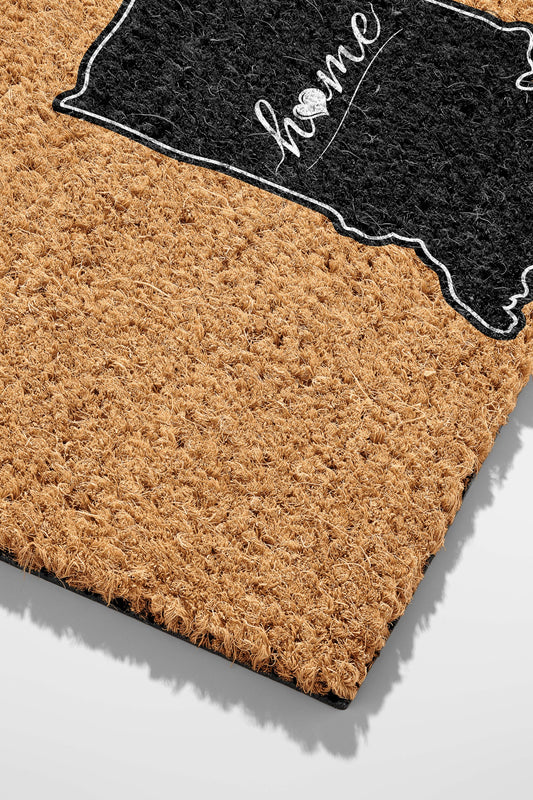 Pepper Crafts Indiana Coir Doormat – Stylish & Durable Welcome Mat for State Pride (30" x 18")