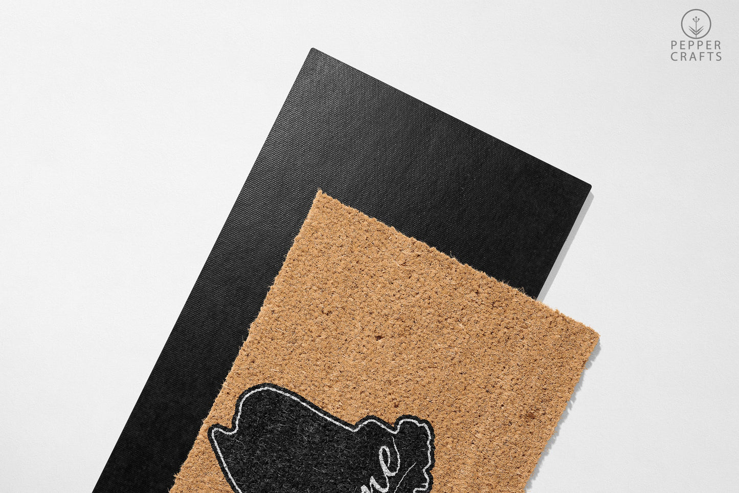 Pepper Crafts Maine Coir Doormat – Stylish & Durable Welcome Mat for State Pride (30" x 18")