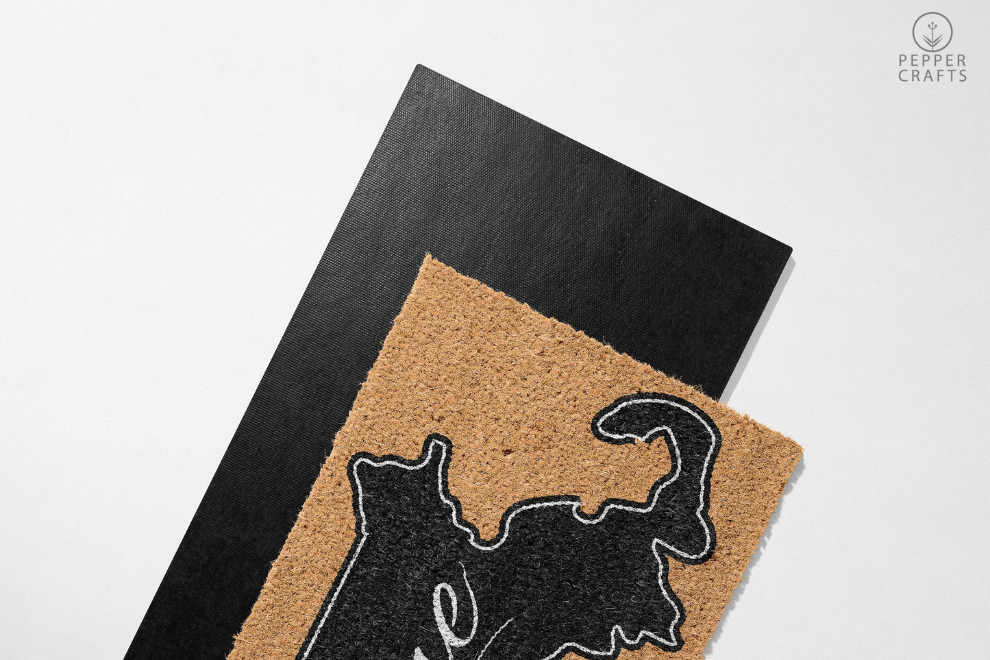 Pepper Crafts Massachusetts Coir Doormat – Stylish & Durable Welcome Mat for State Pride (30" x 18")