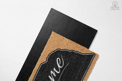 Pepper Crafts Nebraska Coir Doormat – Stylish & Durable Welcome Mat for State Pride (30" x 18")