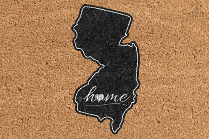 Pepper Crafts New Jersey Coir Doormat – Stylish & Durable Welcome Mat for State Pride (30" x 18")
