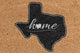 Pepper Crafts Texas Coir Doormat – Stylish & Durable Welcome Mat for State Pride (30" x 18")
