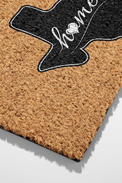 Pepper Crafts Texas Coir Doormat – Stylish & Durable Welcome Mat for State Pride (30" x 18")