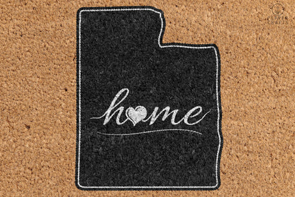 Pepper Crafts Utah Coir Doormat – Stylish & Durable Welcome Mat for State Pride (30" x 18")