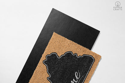 Pepper Crafts Virginia Coir Doormat – Stylish & Durable Welcome Mat for State Pride (30" x 18")
