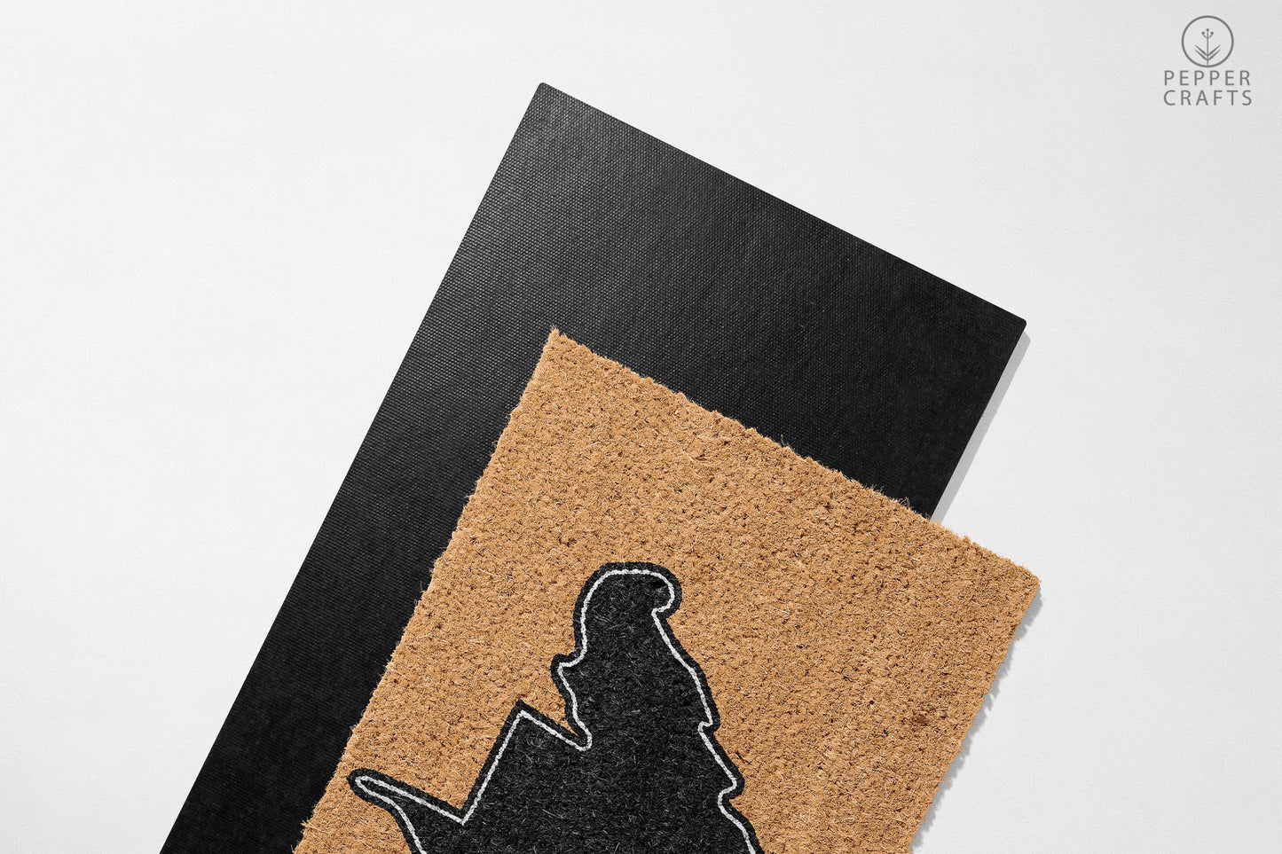 Pepper Crafts West Virginia Coir Doormat – Stylish & Durable Welcome Mat for State Pride (30" x 18")