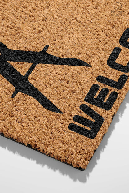 Pepper Crafts Architect Coir Doormat – Stylish & Durable Welcome Mat for Professionals (30" x 18")