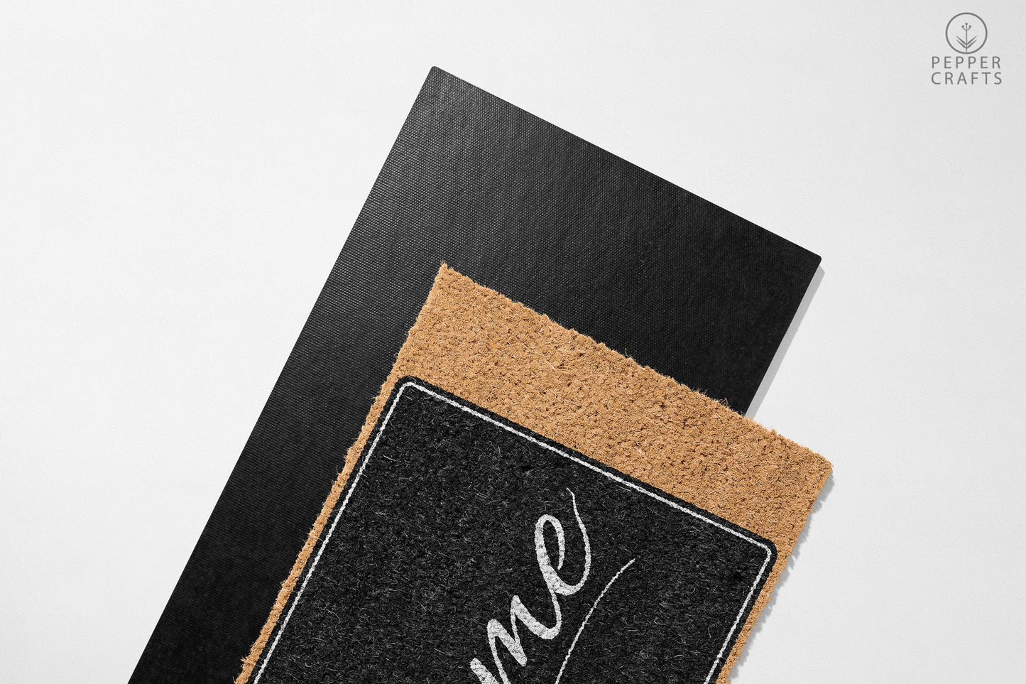 Pepper Crafts Wyoming Coir Doormat – Stylish & Durable Welcome Mat for State Pride (30" x 18")