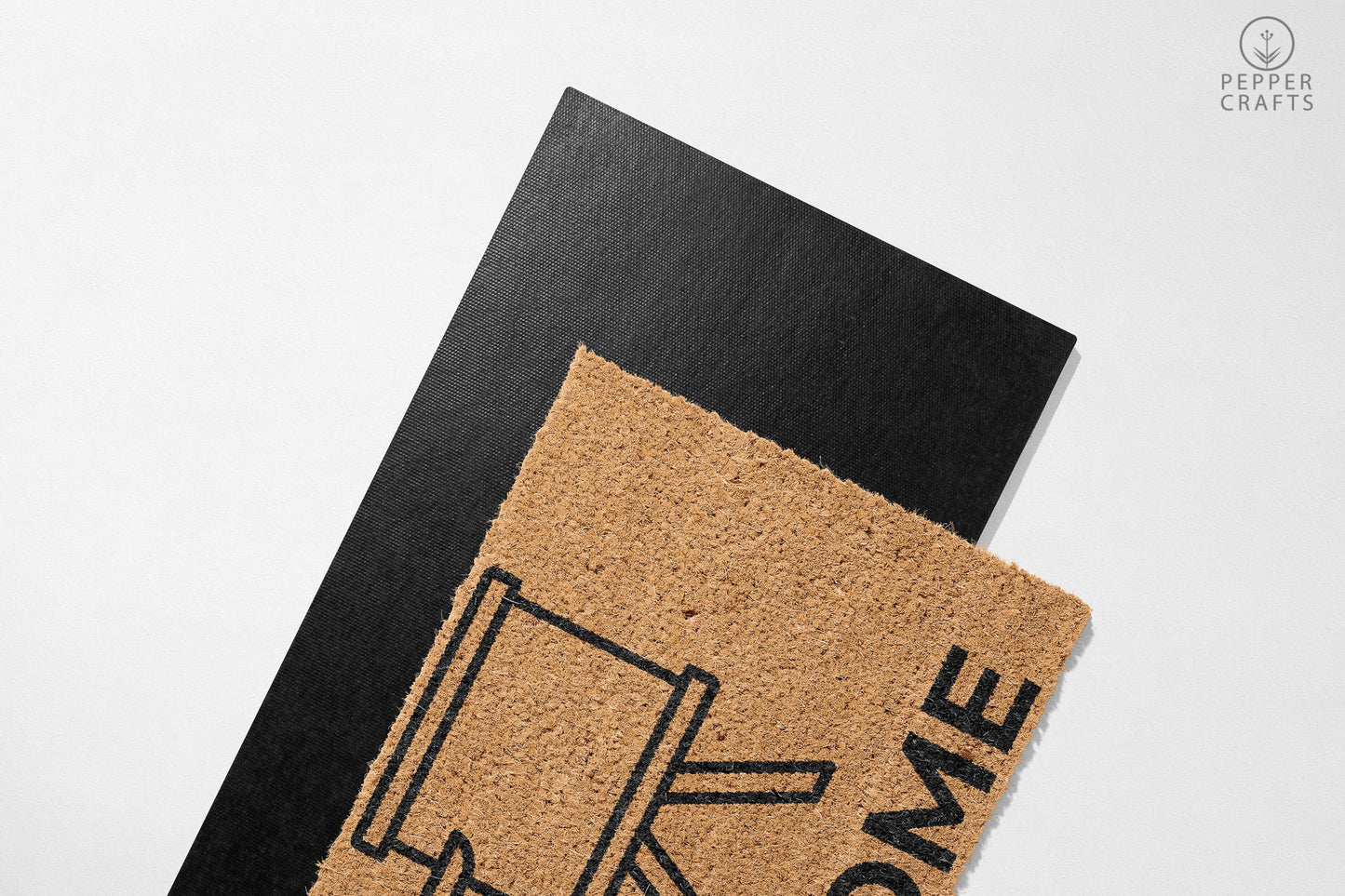 Pepper Crafts Teacher Coir Doormat – Stylish & Durable Welcome Mat for Professionals (30" x 18")