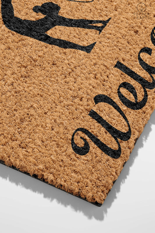 Pepper Crafts Gymnastics Coir Doormat – Stylish & Durable Welcome Mat for Sports Fans (30" x 18")