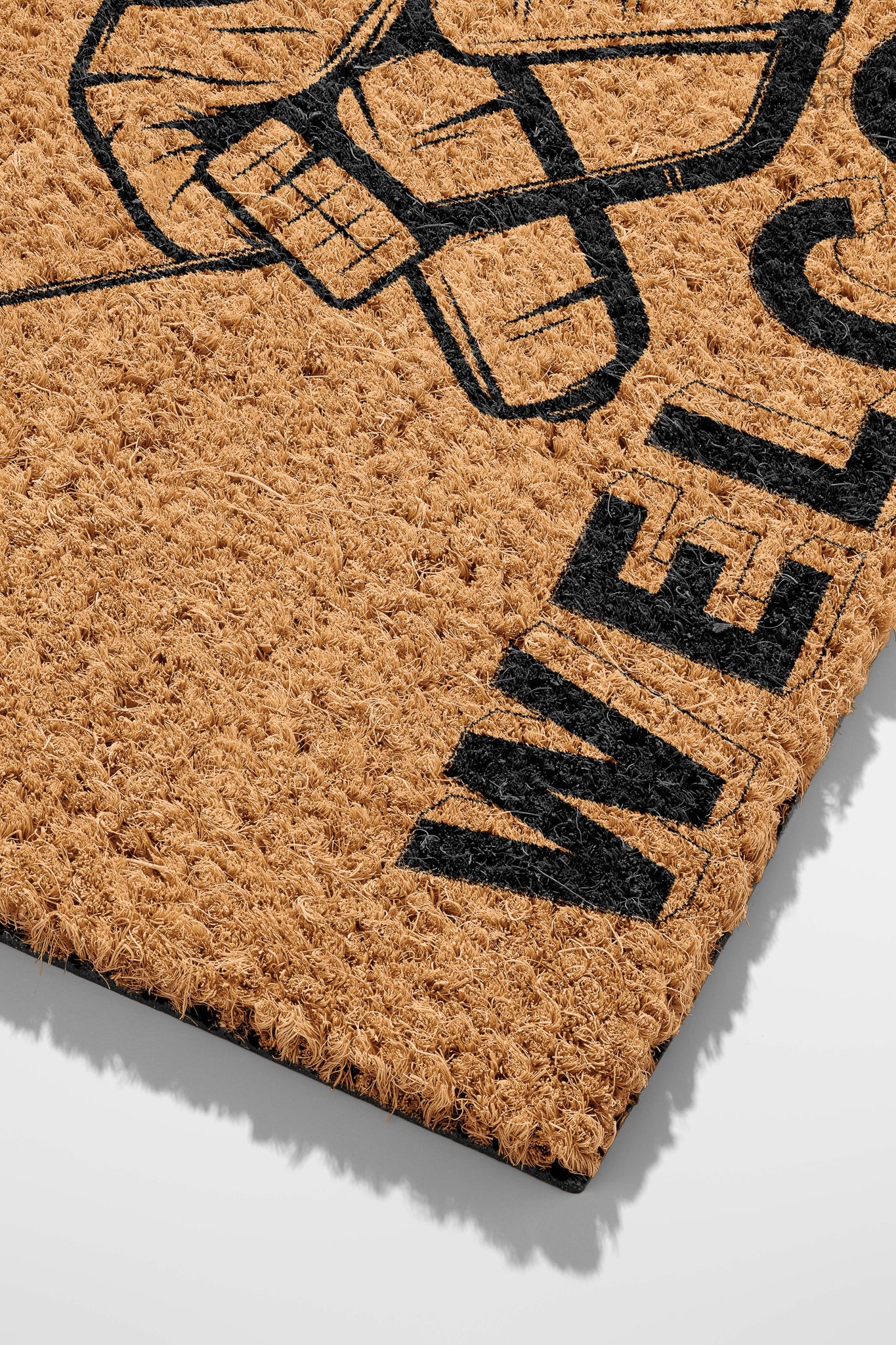 Pepper Crafts Hockey Coir Doormat – Stylish & Durable Welcome Mat for Sports Fans (30" x 18")