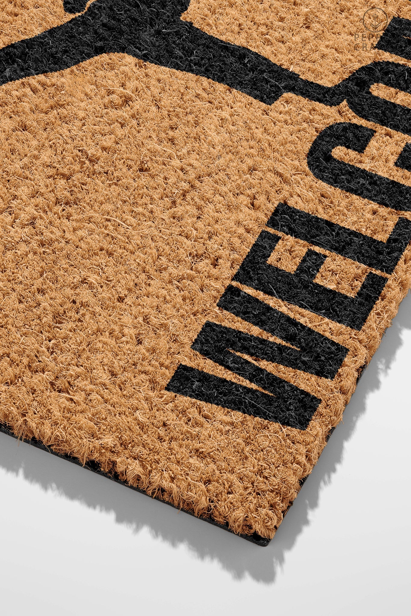 Pepper Crafts Taekwondo Coir Doormat – Stylish & Durable Welcome Mat for Martial Artists (30" x 18")