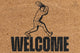 Pepper Crafts Tennis Coir Doormat – Stylish & Durable Welcome Mat for Sports Fans (30" x 18")