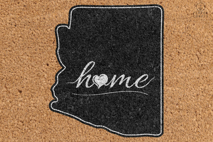 Pepper Crafts Arizona Coir Doormat – Stylish & Durable Welcome Mat for State Pride (30" x 18") - peppercrafts