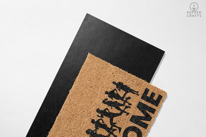 Pepper Crafts Athletics Coir Doormat – Stylish & Durable Welcome Mat for Sports Fans (30" x 18") - peppercrafts