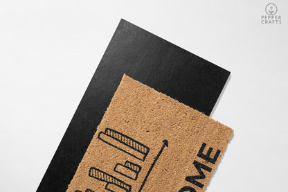 Pepper Crafts Data Analyst Coir Doormat – Stylish & Durable Welcome Mat for Professionals (30" x 18") - peppercrafts