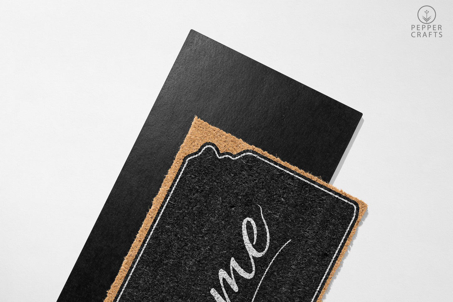 Pepper Crafts Kansas Coir Doormat – Stylish & Durable Welcome Mat for State Pride (30" x 18") - peppercrafts