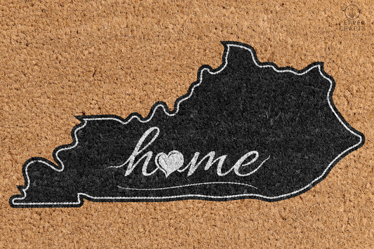 Pepper Crafts Kentucky Coir Doormat – Stylish & Durable Welcome Mat for State Pride (30" x 18") - peppercrafts