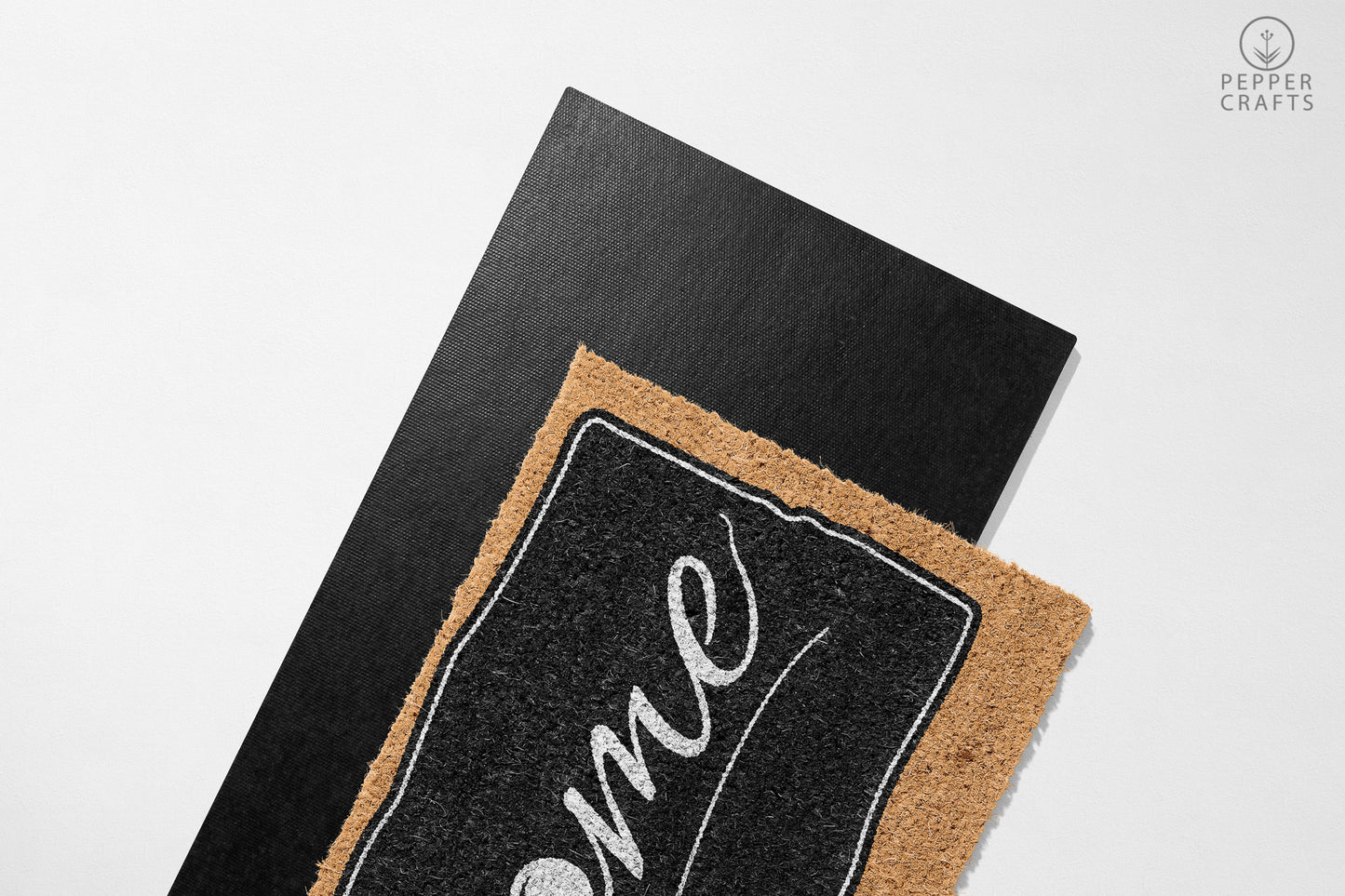 Pepper Crafts Montana Coir Doormat – Stylish & Durable Welcome Mat for State Pride (30" x 18") - peppercrafts