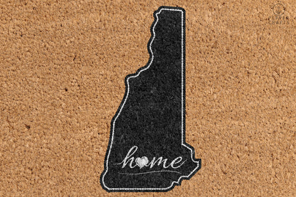 Pepper Crafts New Hampshire Coir Doormat – Stylish & Durable Welcome Mat for State Pride (30" x 18") - peppercrafts